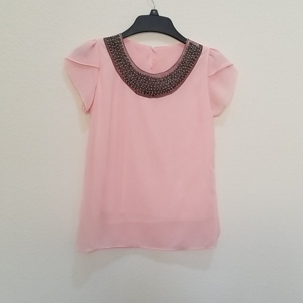Small pink blouse